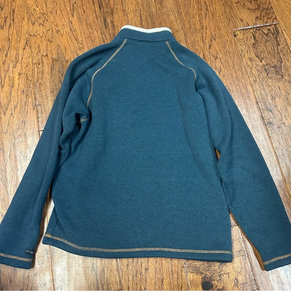 Columbia Men's fleece 1/4‎ Zip-Up Sweater - Picture 2 of 4